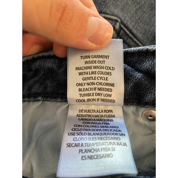 Idyllwind Womens‎ Flare Leg Blue Denim Jeans  2x36 Casual Stretch Fit 5-Pocket - Picture 8 of 8